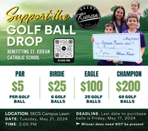 Golf Ball Drop flyer