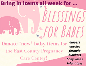 Blessings for babes flyer